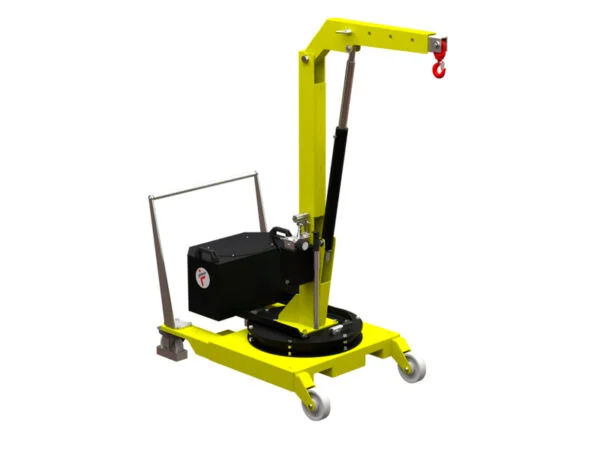 01M2 sollevatore mobile mini gru capacita 200 kg