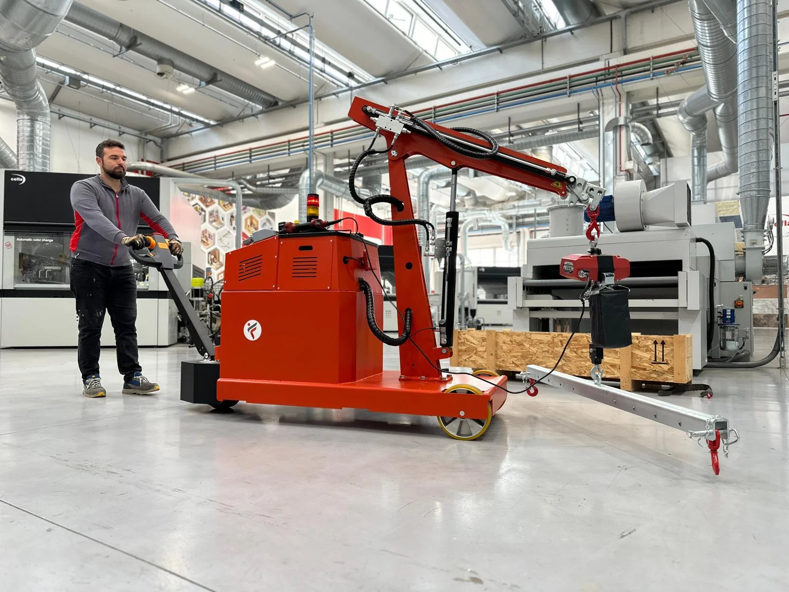 Grúa flexlifting modelo F1000DBR